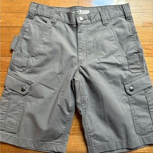 Carhartt Men's Charcoal Cargo Shorts